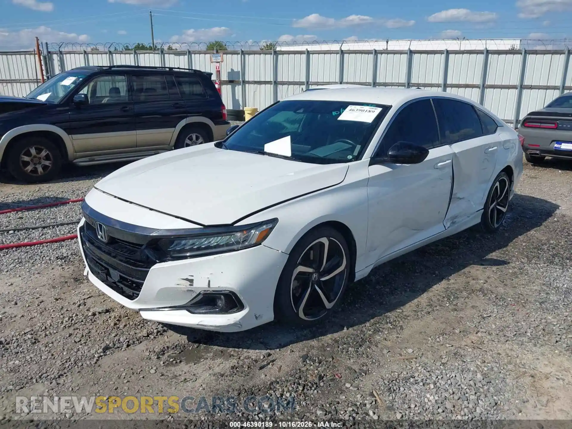 2 Photograph of a damaged car 1HGCV1F30MA028534 HONDA ACCORD 2021