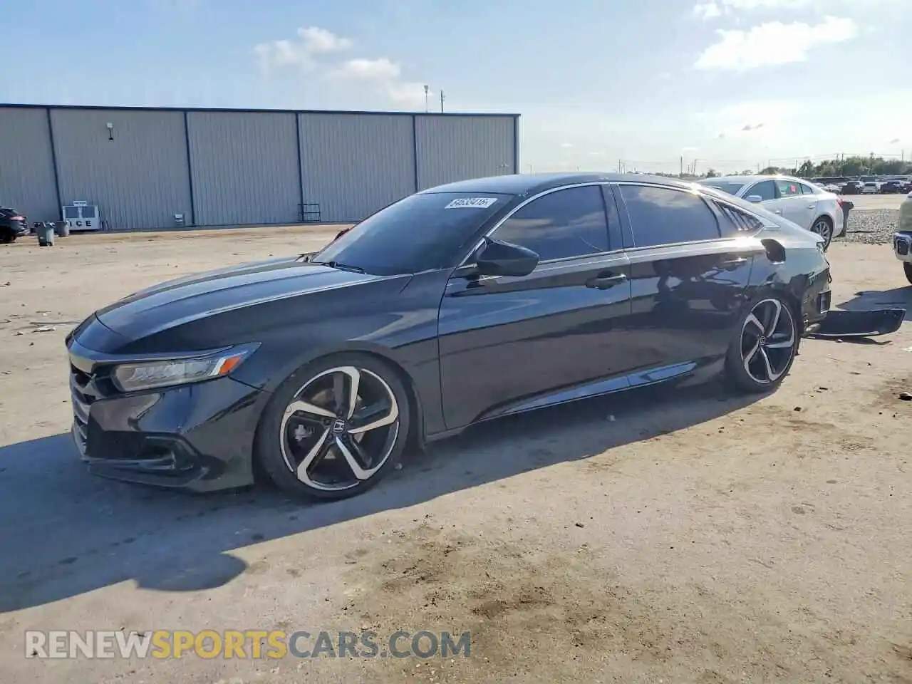 1 Photograph of a damaged car 1HGCV1F30MA034009 HONDA ACCORD 2021
