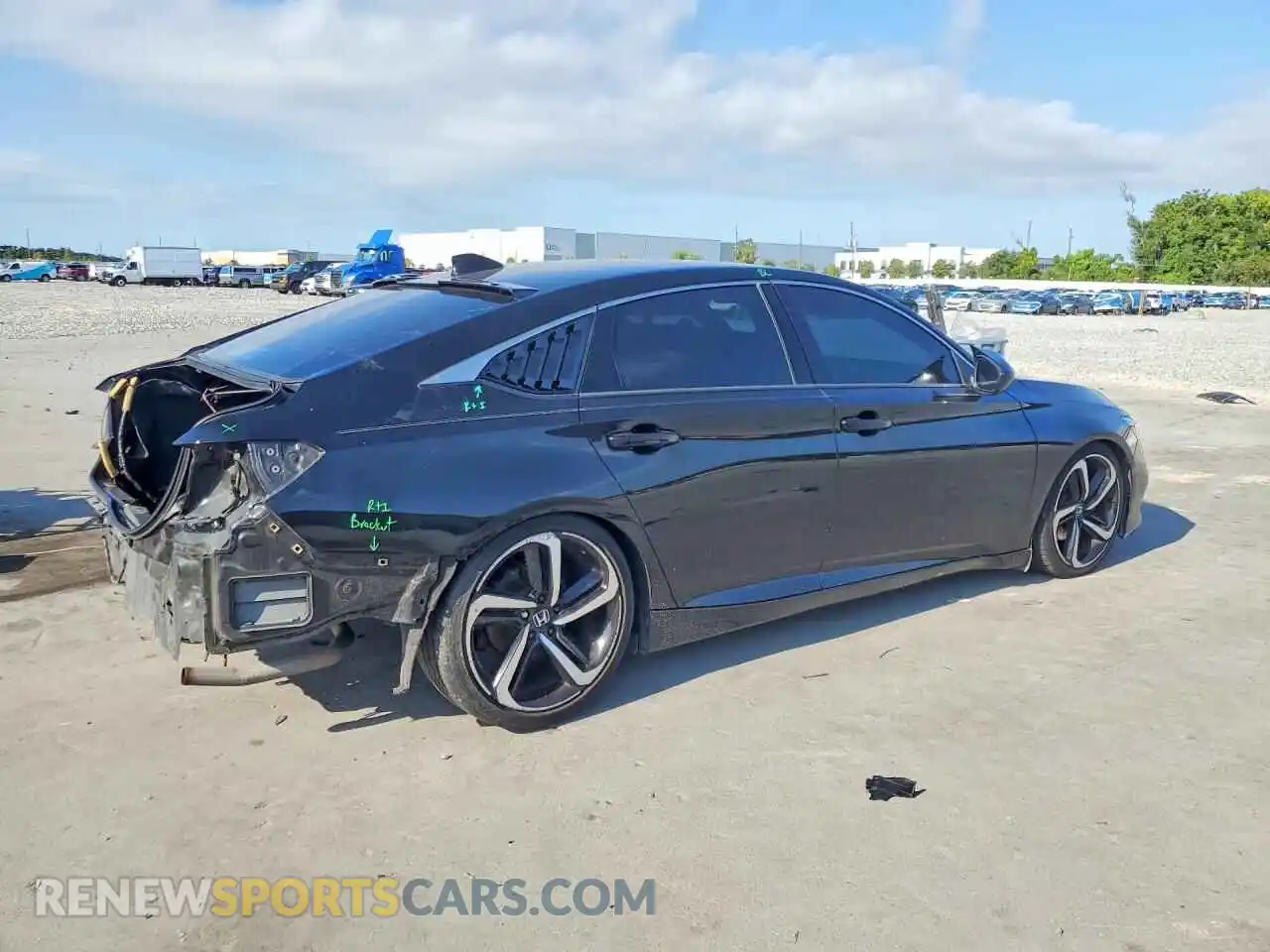 3 Photograph of a damaged car 1HGCV1F30MA034009 HONDA ACCORD 2021