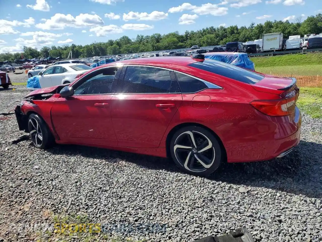 2 Photograph of a damaged car 1HGCV1F30MA044068 HONDA ACCORD 2021
