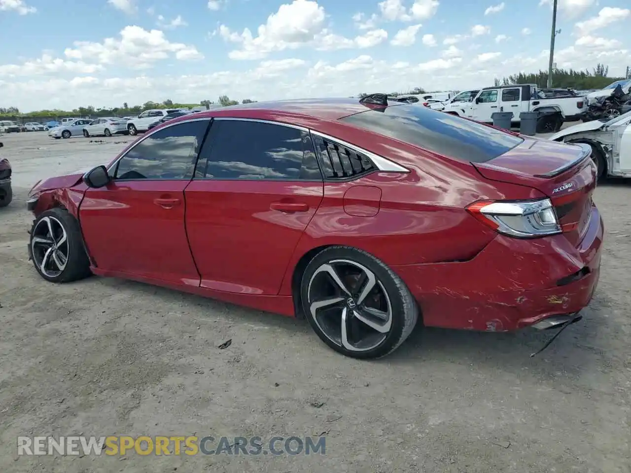 2 Photograph of a damaged car 1HGCV1F30MA054549 HONDA ACCORD 2021