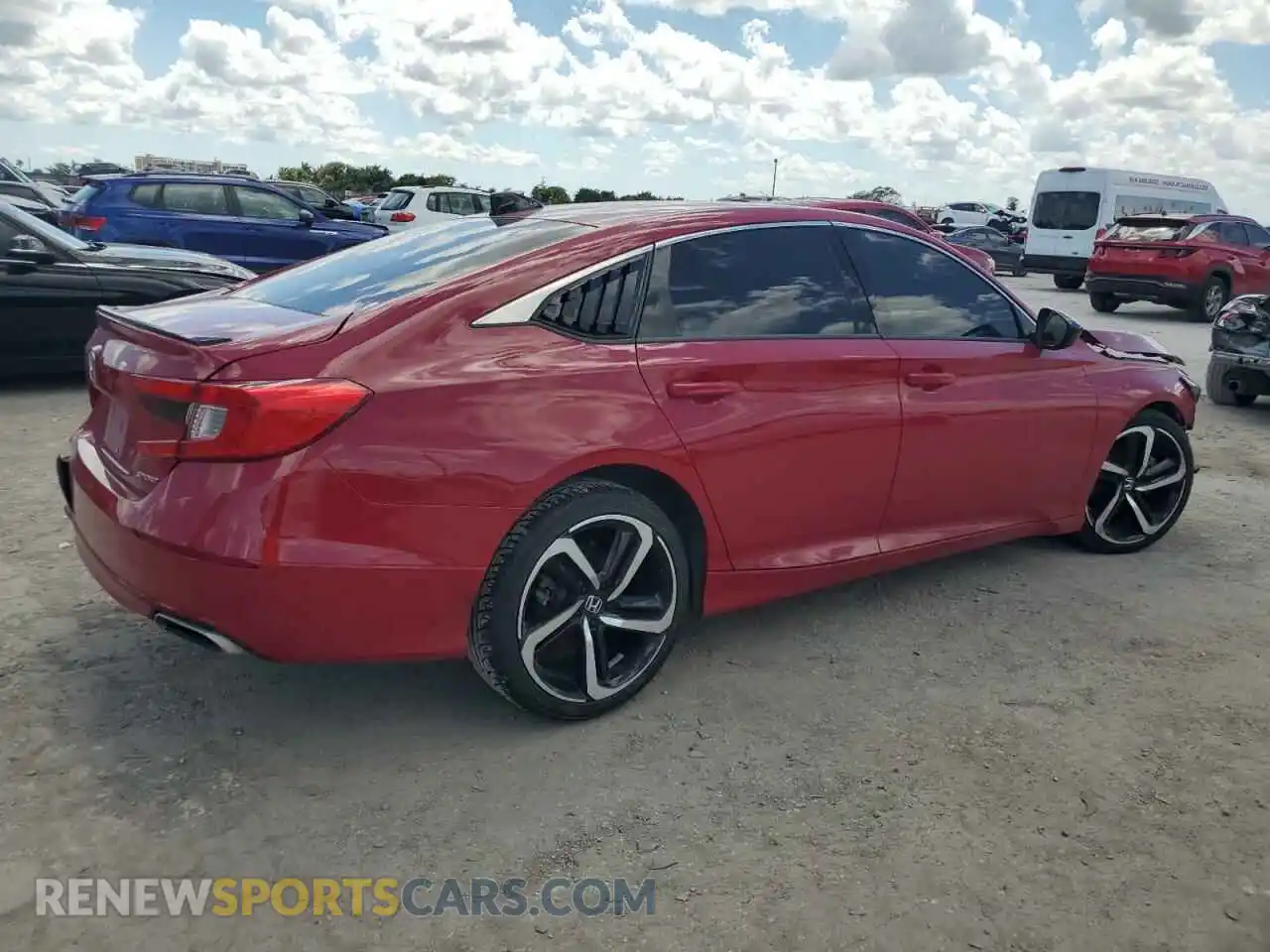 3 Photograph of a damaged car 1HGCV1F30MA054549 HONDA ACCORD 2021
