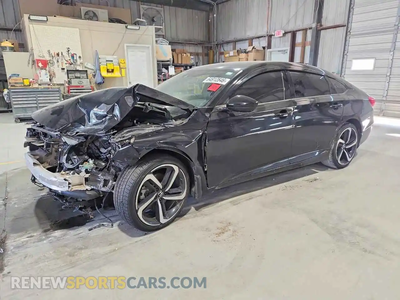 1 fotografías del automóvil dañado 1HGCV1F30MA070976 HONDA ACCORD 2021