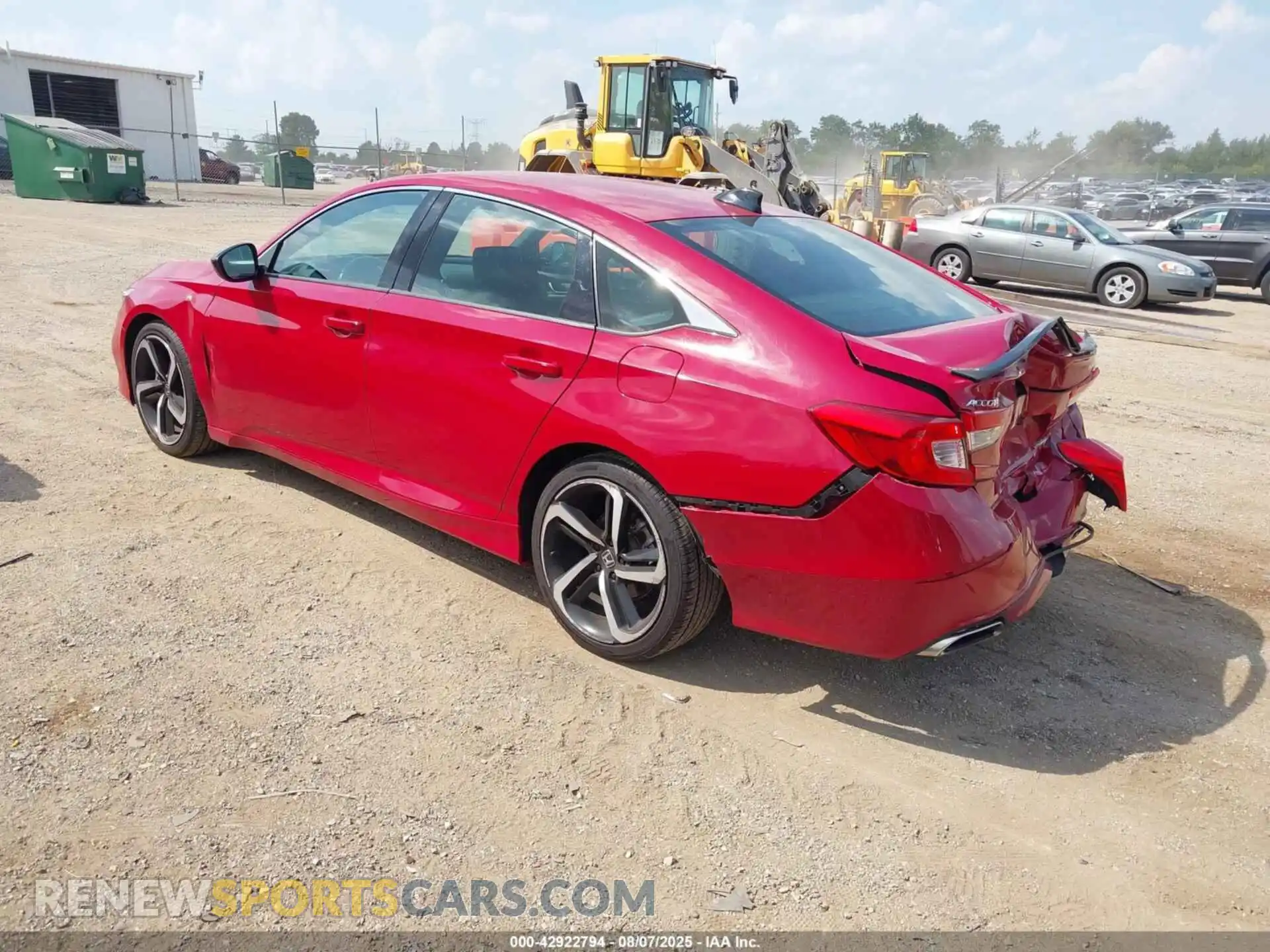 3 Photograph of a damaged car 1HGCV1F30MA079872 HONDA ACCORD 2021