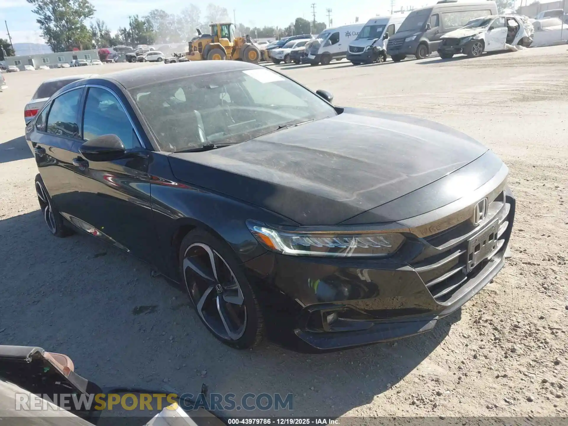 1 Photograph of a damaged car 1HGCV1F30MA085199 HONDA ACCORD 2021
