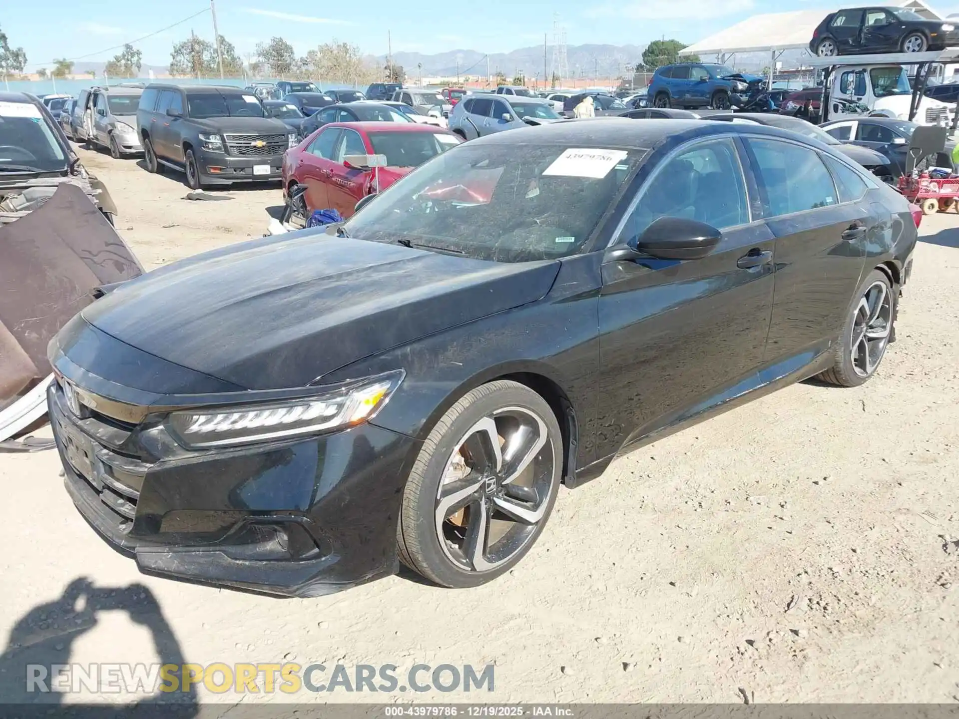 2 Photograph of a damaged car 1HGCV1F30MA085199 HONDA ACCORD 2021