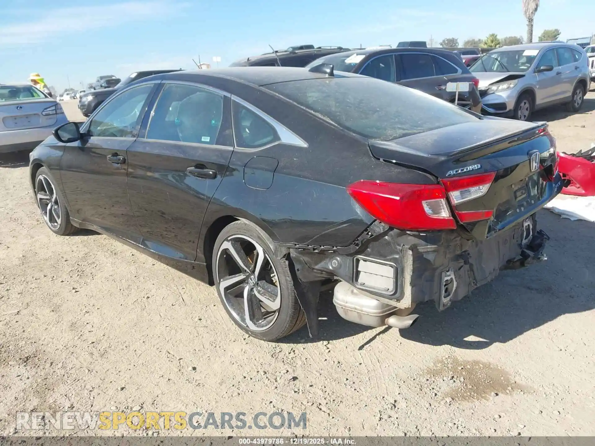 3 Photograph of a damaged car 1HGCV1F30MA085199 HONDA ACCORD 2021
