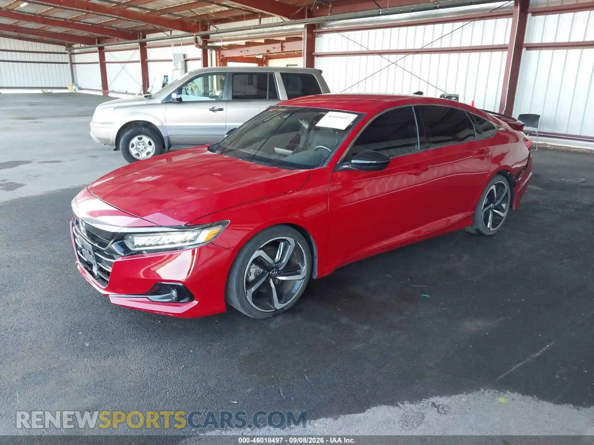 2 fotografías del automóvil dañado 1HGCV1F30MA092105 HONDA ACCORD 2021