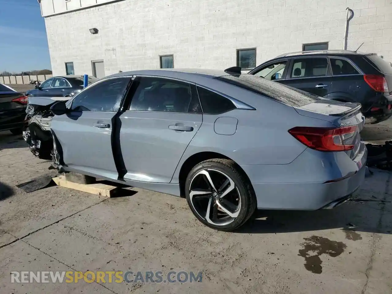 2 Photograph of a damaged car 1HGCV1F30MA113695 HONDA ACCORD 2021