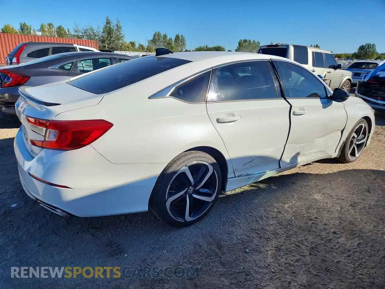 3 fotografías del automóvil dañado 1HGCV1F30MA800708 HONDA ACCORD 2021