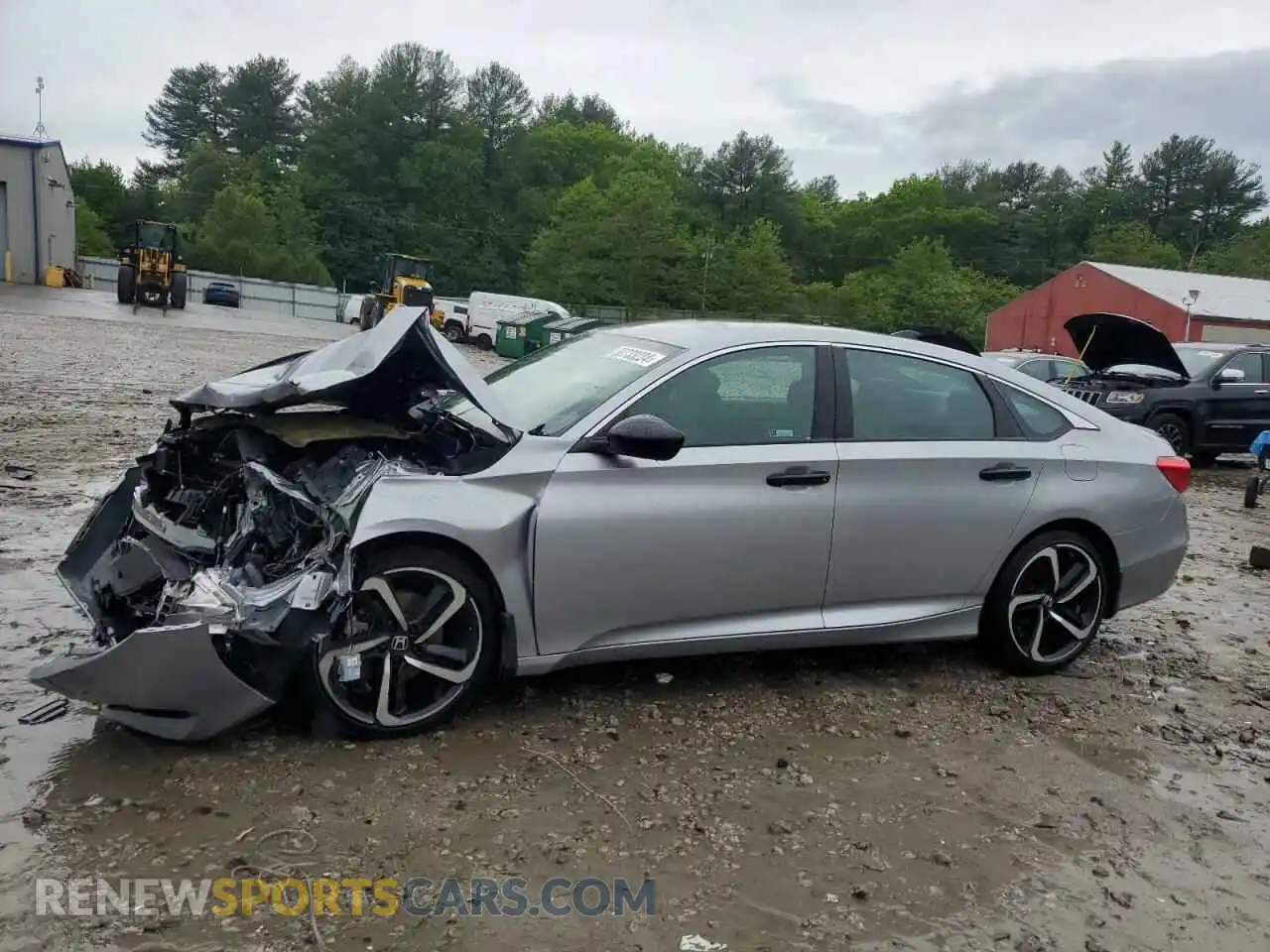 1 Photograph of a damaged car 1HGCV1F31MA005778 HONDA ACCORD 2021
