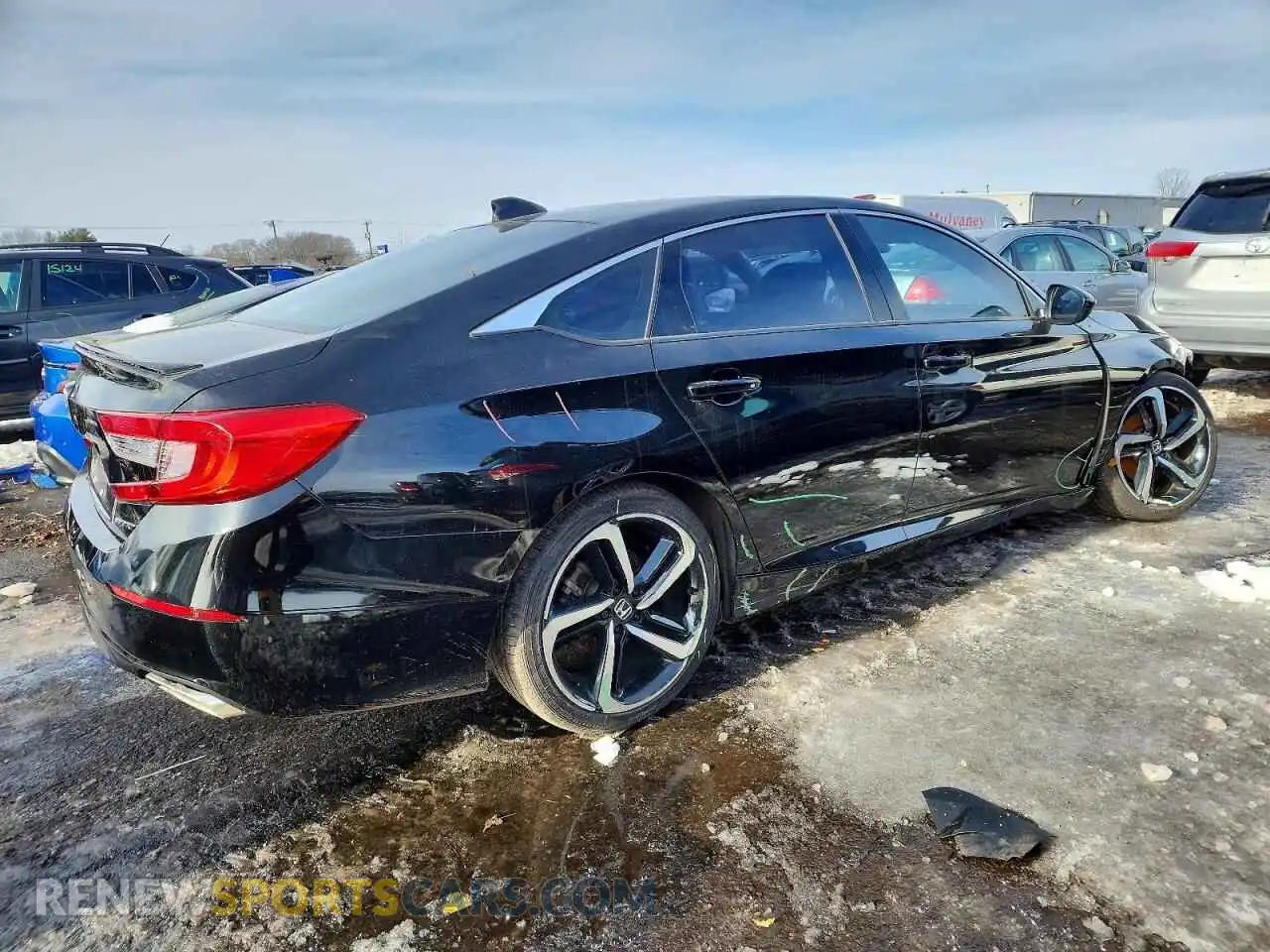 3 Photograph of a damaged car 1HGCV1F31MA012035 HONDA ACCORD 2021