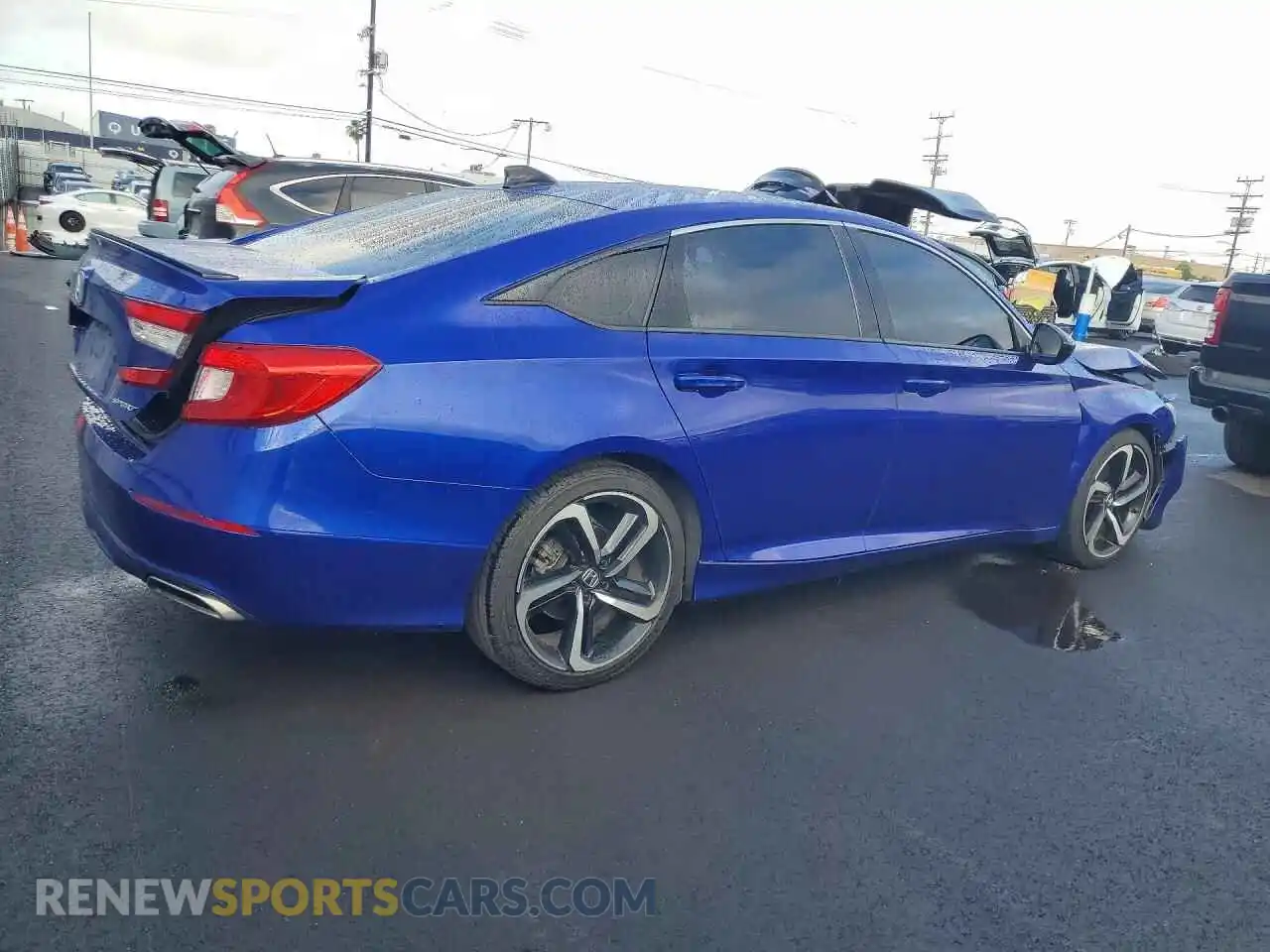 3 Photograph of a damaged car 1HGCV1F31MA024072 HONDA ACCORD 2021
