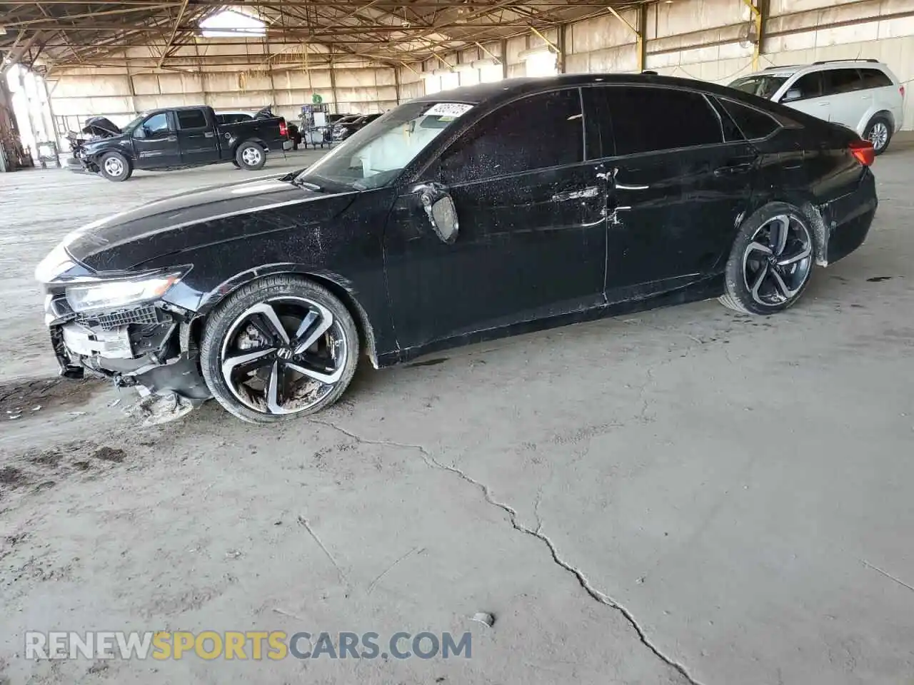 1 Photograph of a damaged car 1HGCV1F31MA050512 HONDA ACCORD 2021