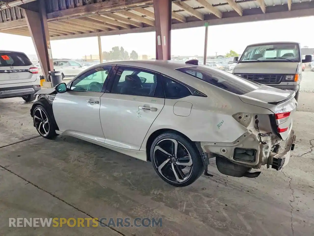 2 Photograph of a damaged car 1HGCV1F31MA056262 HONDA ACCORD 2021