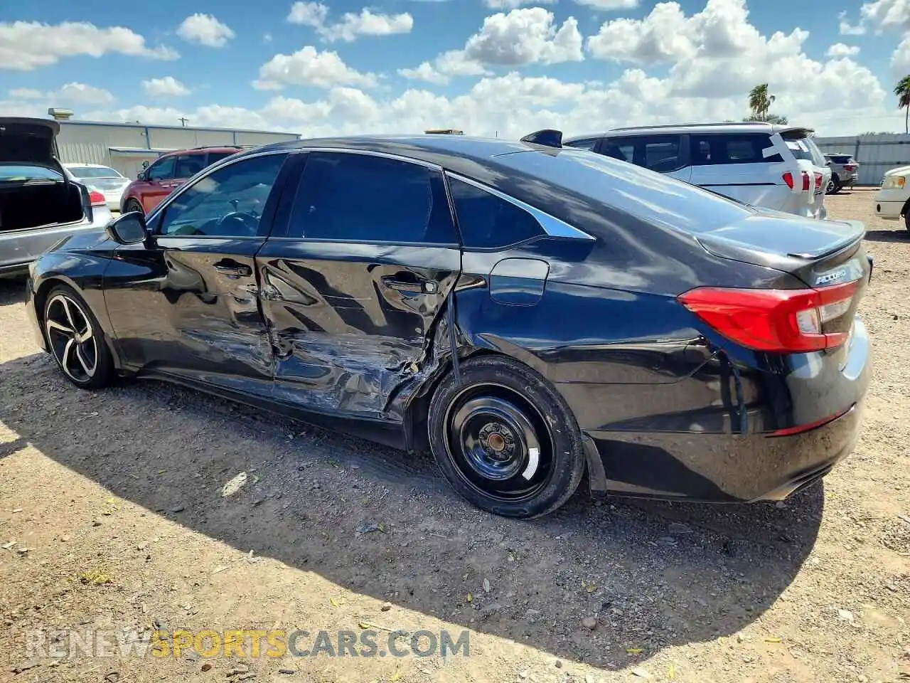2 Photograph of a damaged car 1HGCV1F31MA073174 HONDA ACCORD 2021