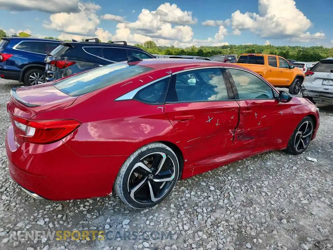 3 Фотография поврежденного автомобиля 1HGCV1F31MA074373 HONDA ACCORD 2021