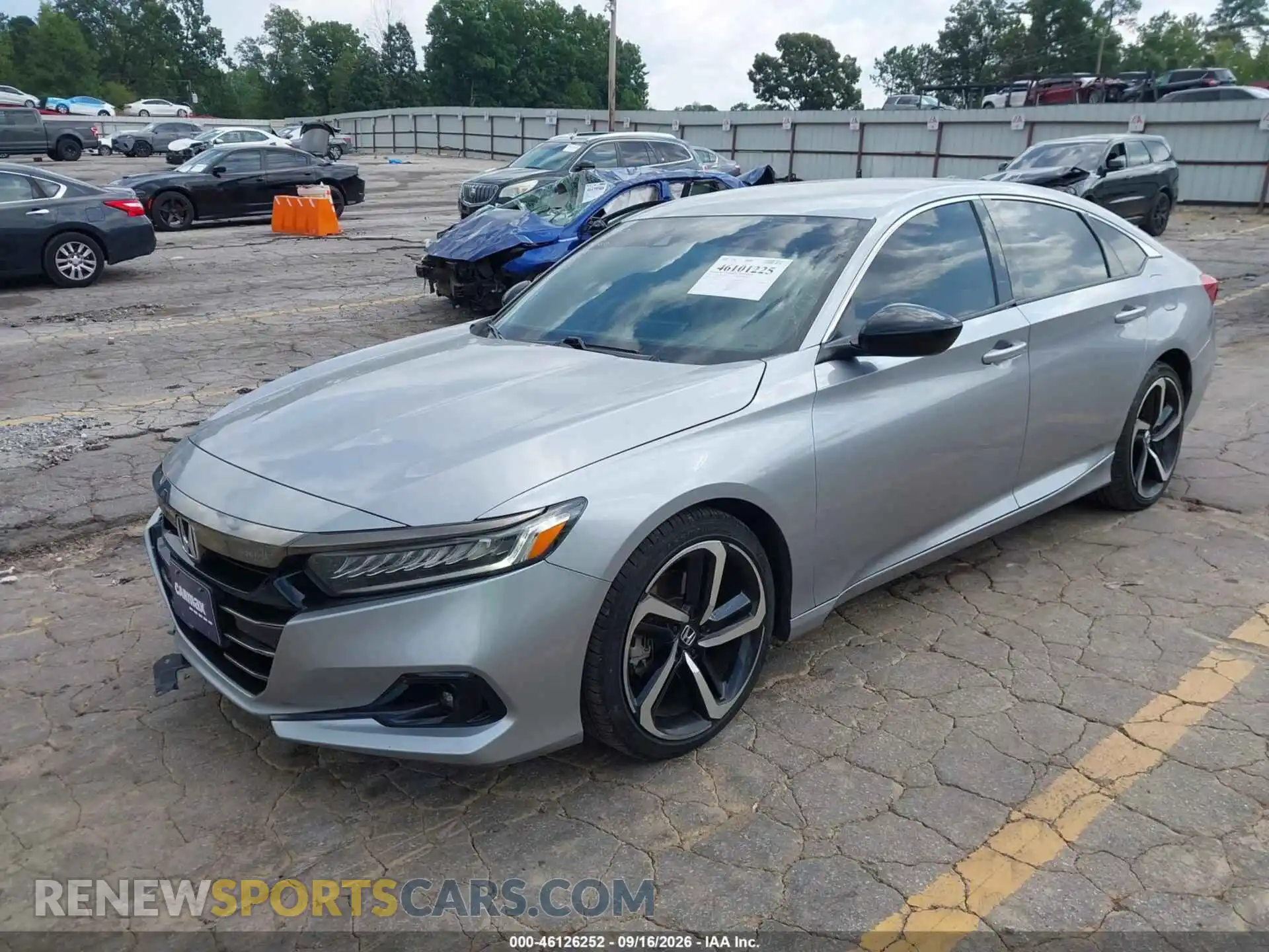2 Фотография поврежденного автомобиля 1HGCV1F31MA078424 HONDA ACCORD 2021