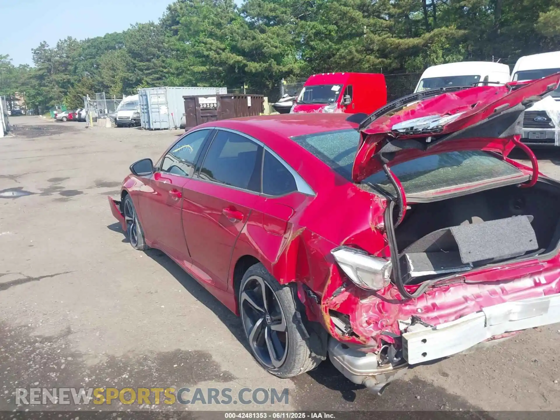 3 Photograph of a damaged car 1HGCV1F31MA080707 HONDA ACCORD 2021