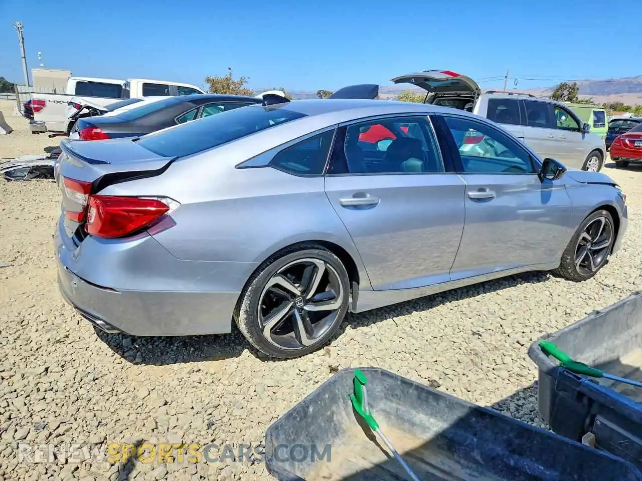3 fotografías del automóvil dañado 1HGCV1F31MA087270 HONDA ACCORD 2021
