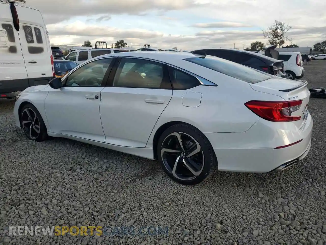 2 Photograph of a damaged car 1HGCV1F31MA108733 HONDA ACCORD 2021
