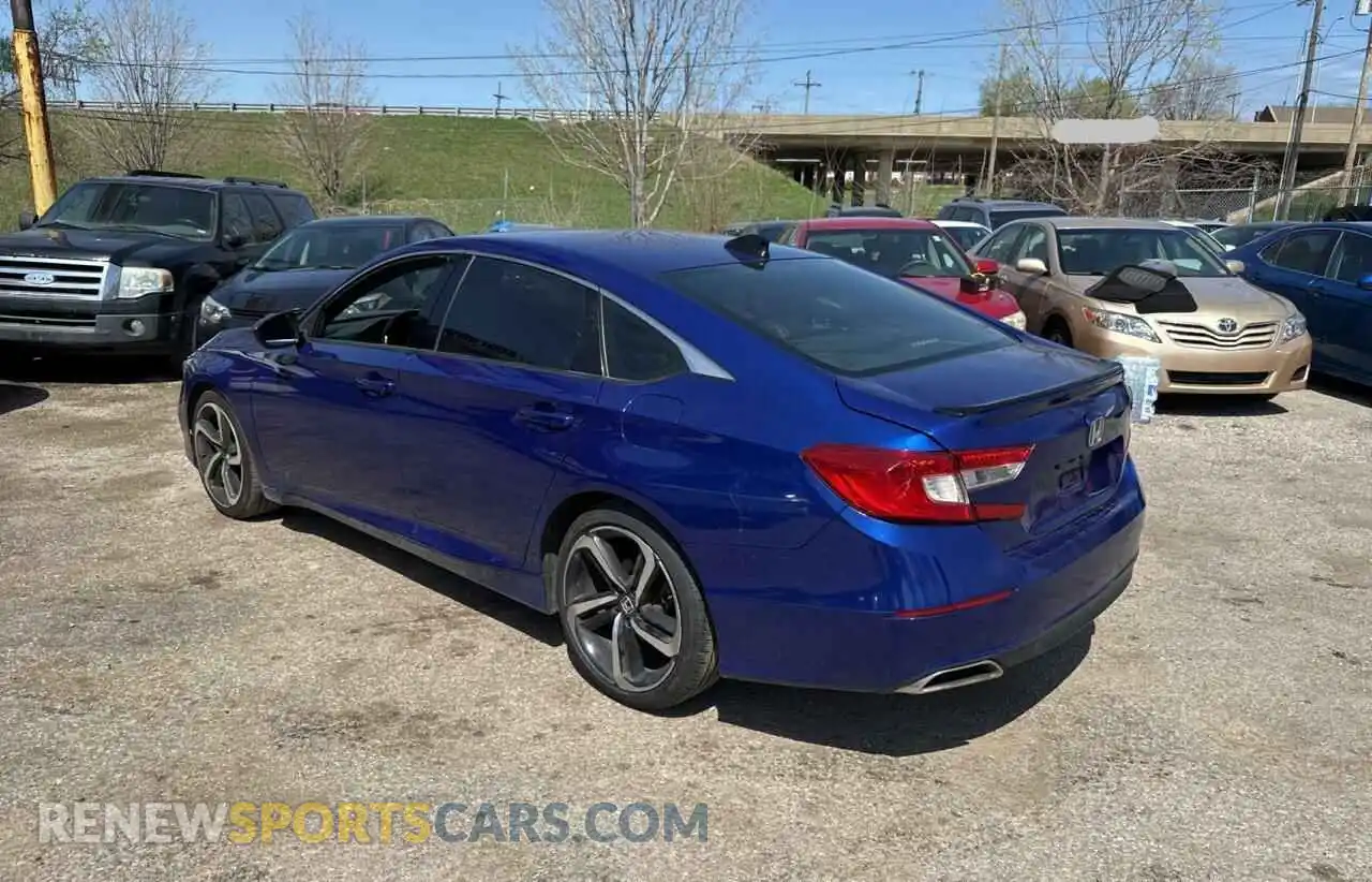 3 fotografías del automóvil dañado 1HGCV1F32MA024047 HONDA ACCORD 2021