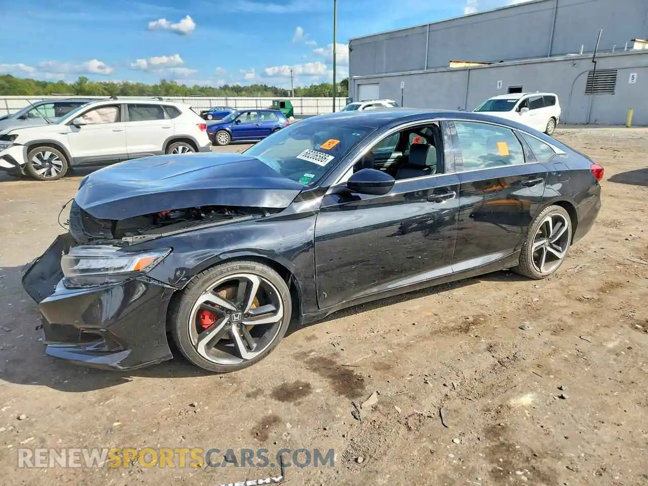1 fotografías del automóvil dañado 1HGCV1F32MA032956 HONDA ACCORD 2021