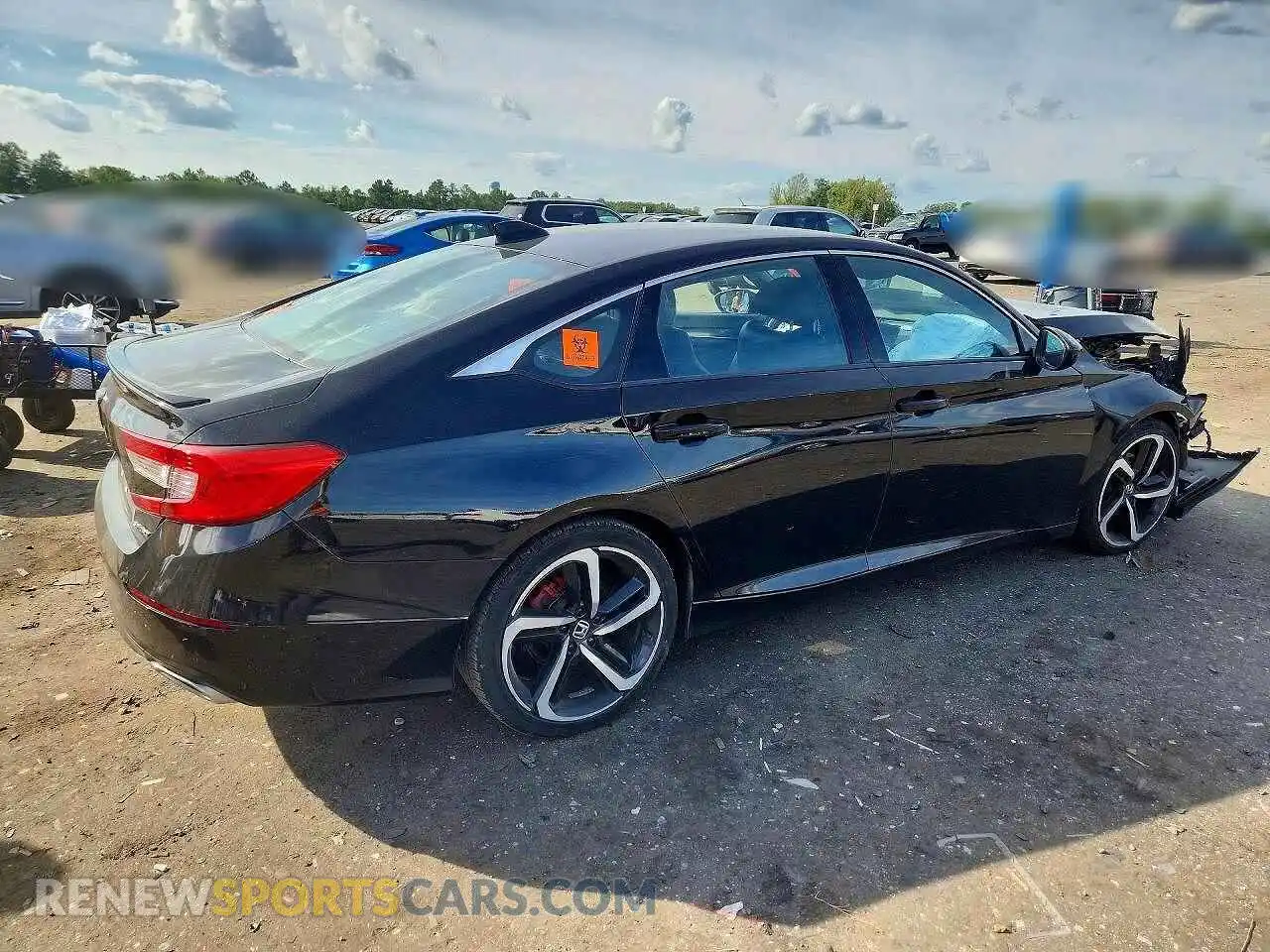 3 fotografías del automóvil dañado 1HGCV1F32MA032956 HONDA ACCORD 2021