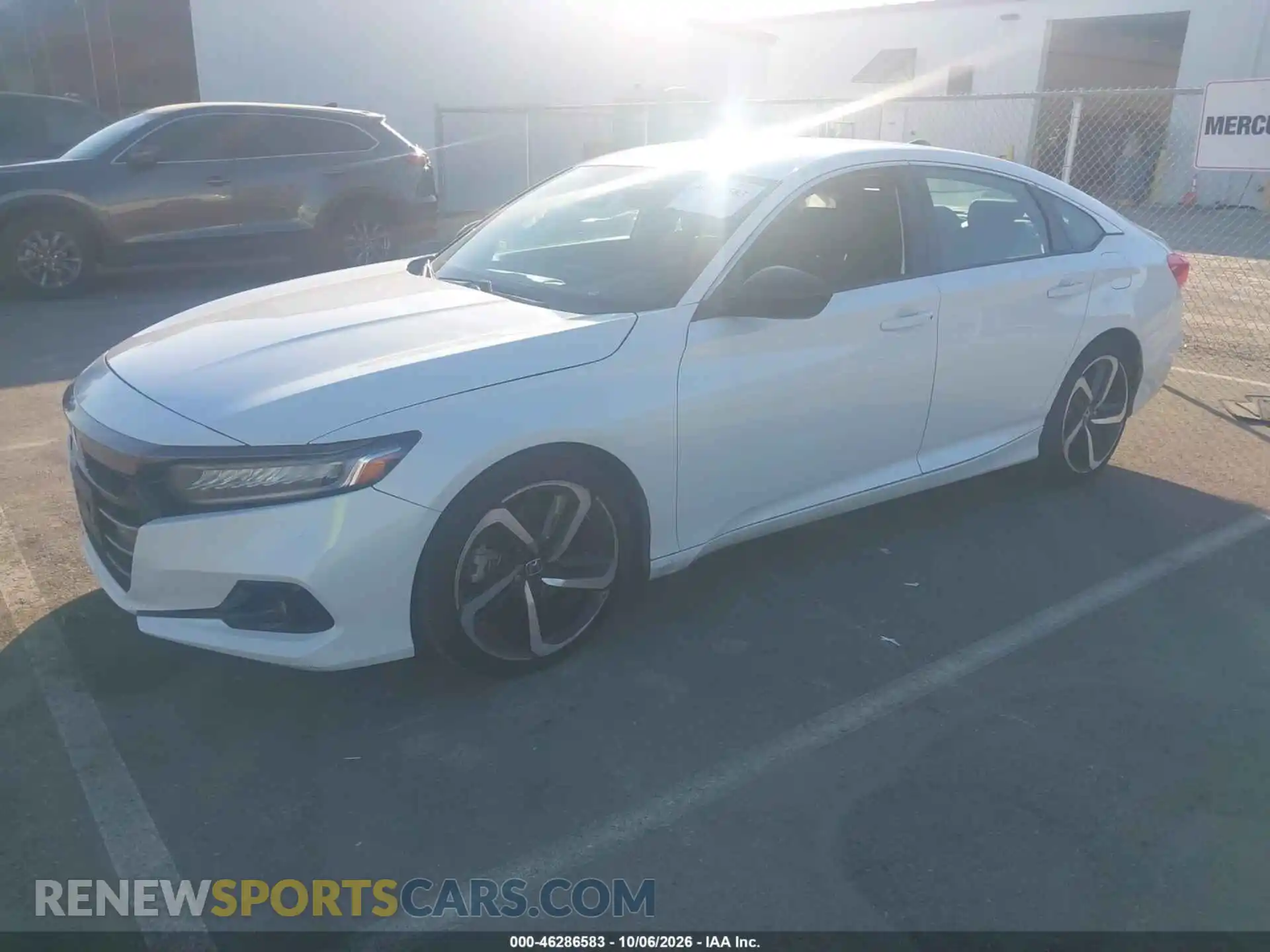 2 Photograph of a damaged car 1HGCV1F32MA046209 HONDA ACCORD 2021