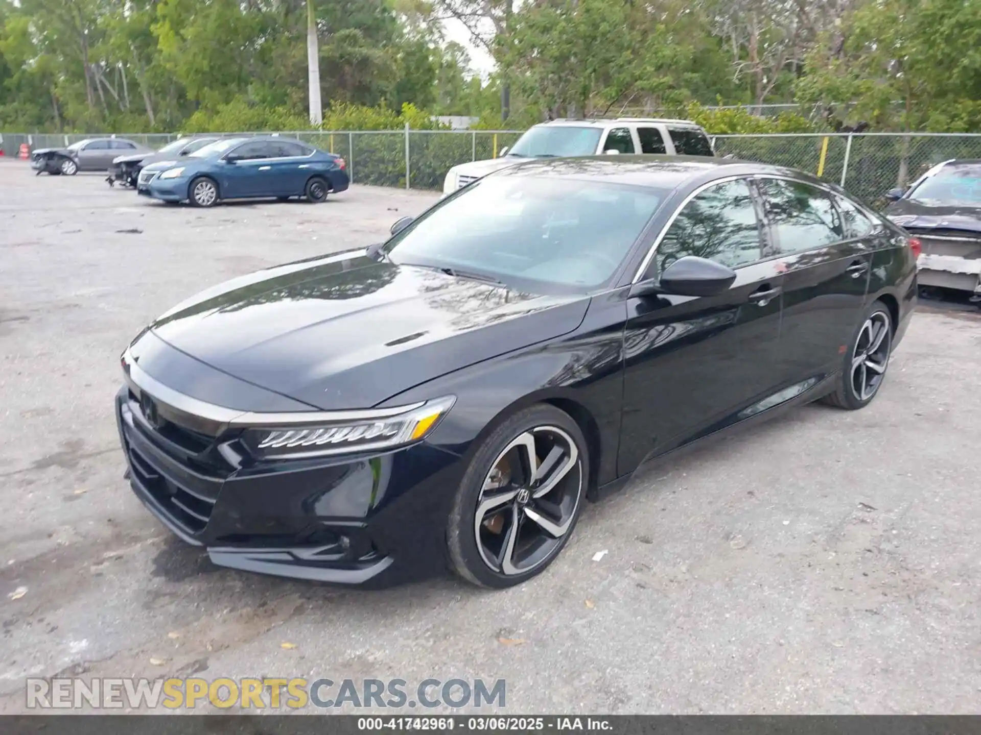 2 Photograph of a damaged car 1HGCV1F32MA058926 HONDA ACCORD 2021