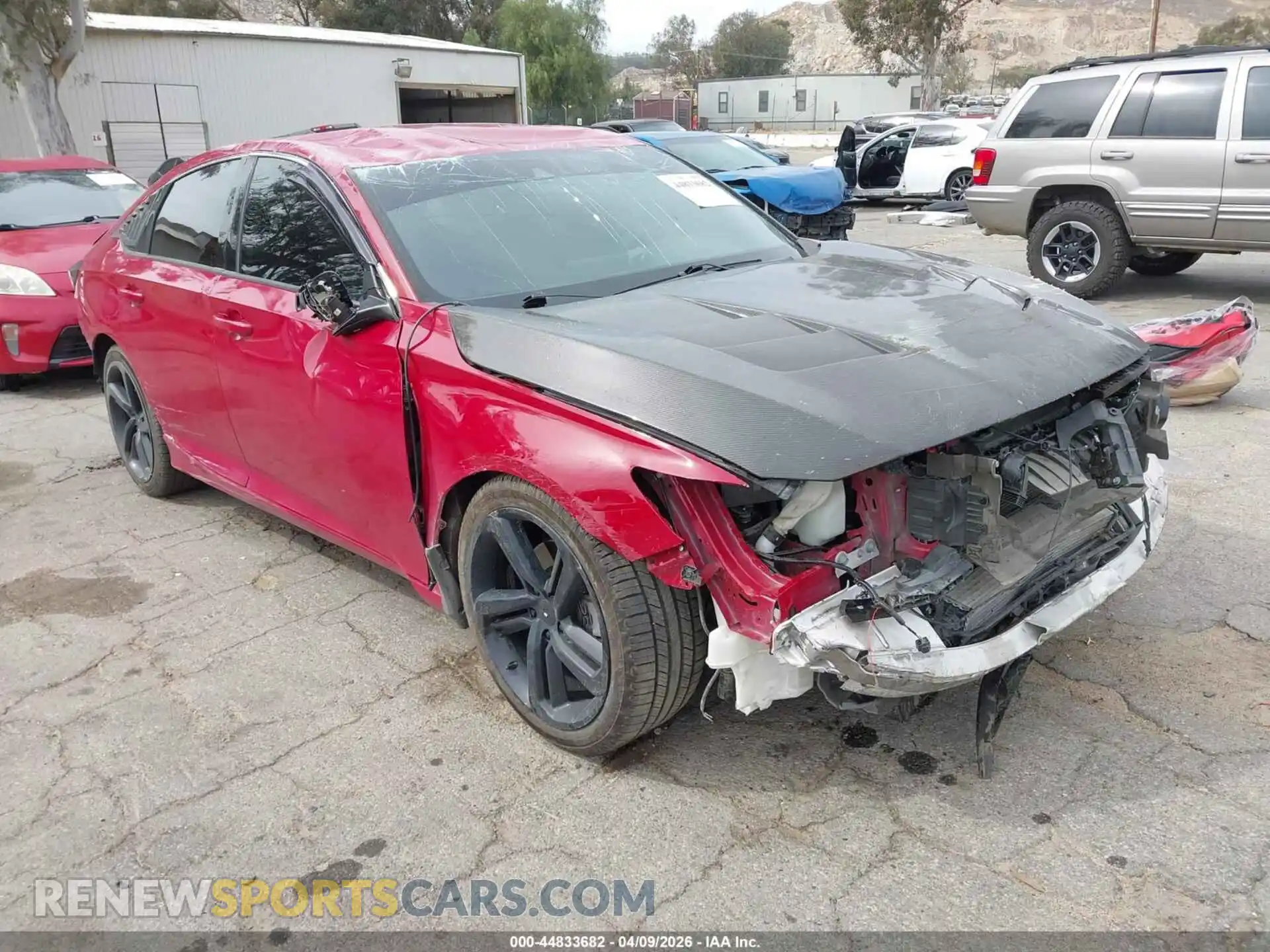 1 Photograph of a damaged car 1HGCV1F32MA078044 HONDA ACCORD 2021