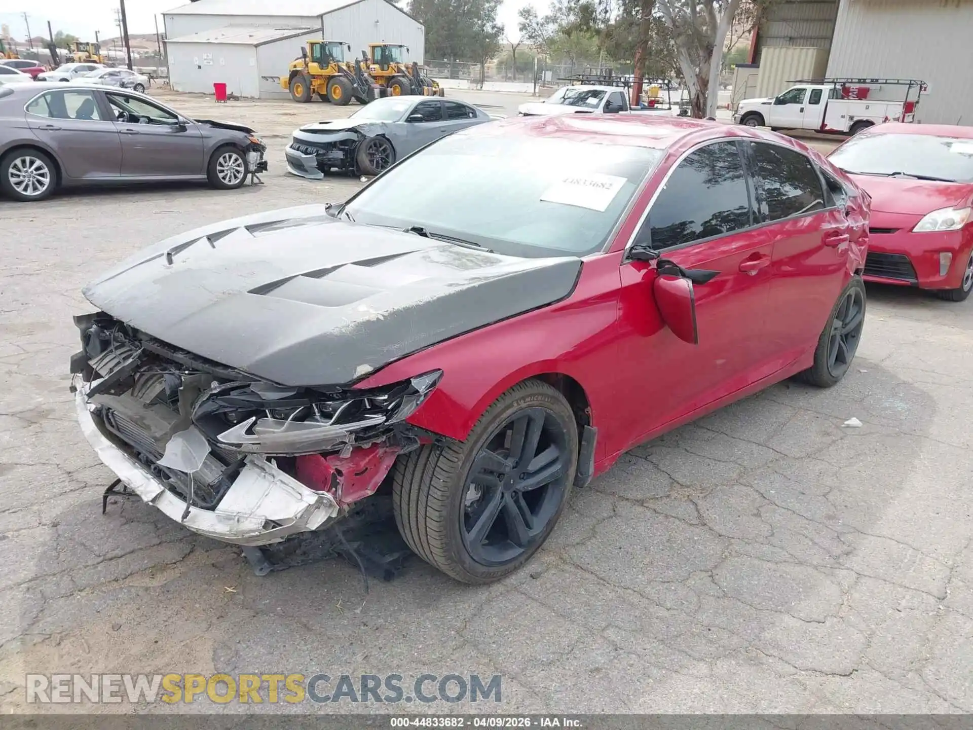 2 Photograph of a damaged car 1HGCV1F32MA078044 HONDA ACCORD 2021