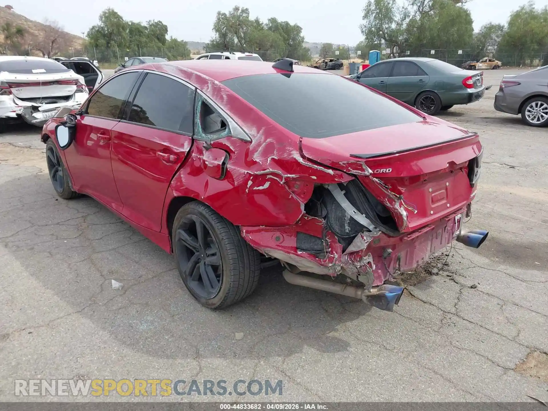 3 Photograph of a damaged car 1HGCV1F32MA078044 HONDA ACCORD 2021