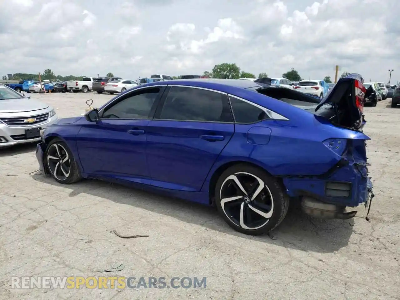 2 Photograph of a damaged car 1HGCV1F32MA087536 HONDA ACCORD 2021
