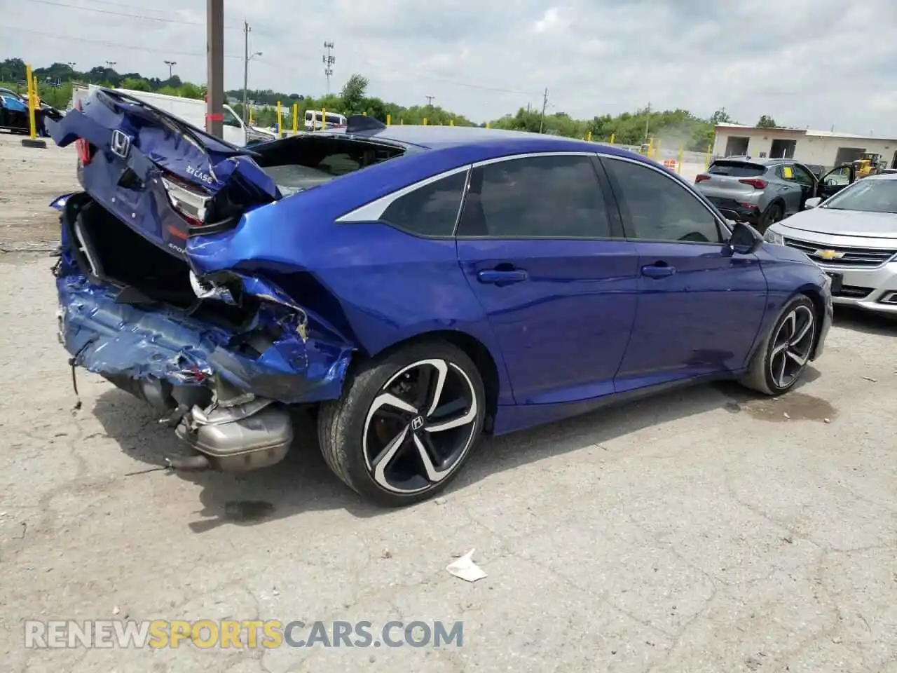 3 Photograph of a damaged car 1HGCV1F32MA087536 HONDA ACCORD 2021