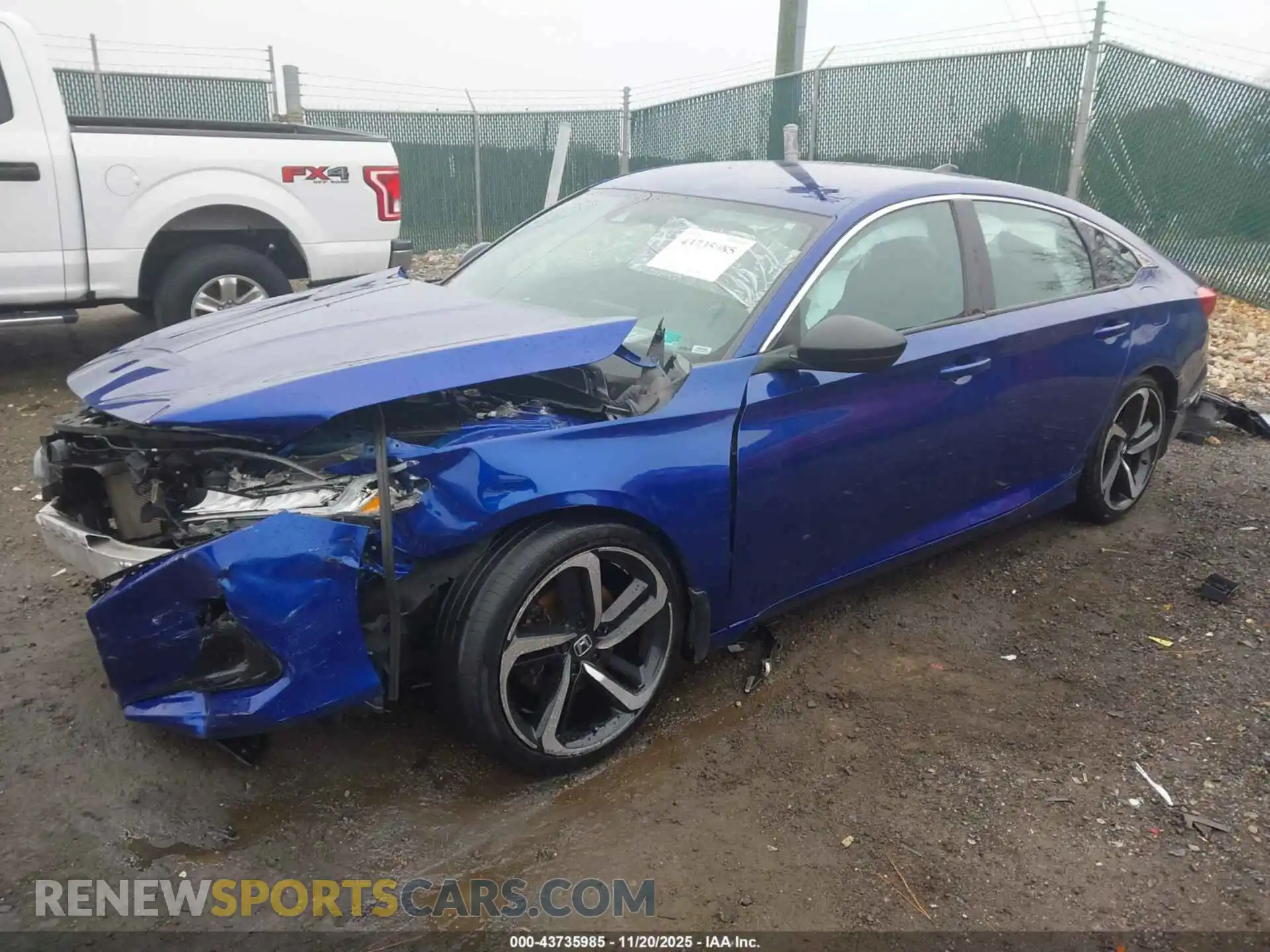 2 Photograph of a damaged car 1HGCV1F32MA090856 HONDA ACCORD 2021