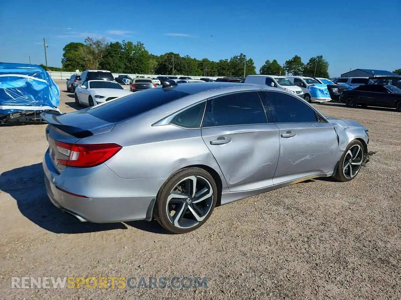 3 Photograph of a damaged car 1HGCV1F32MA100835 HONDA ACCORD 2021