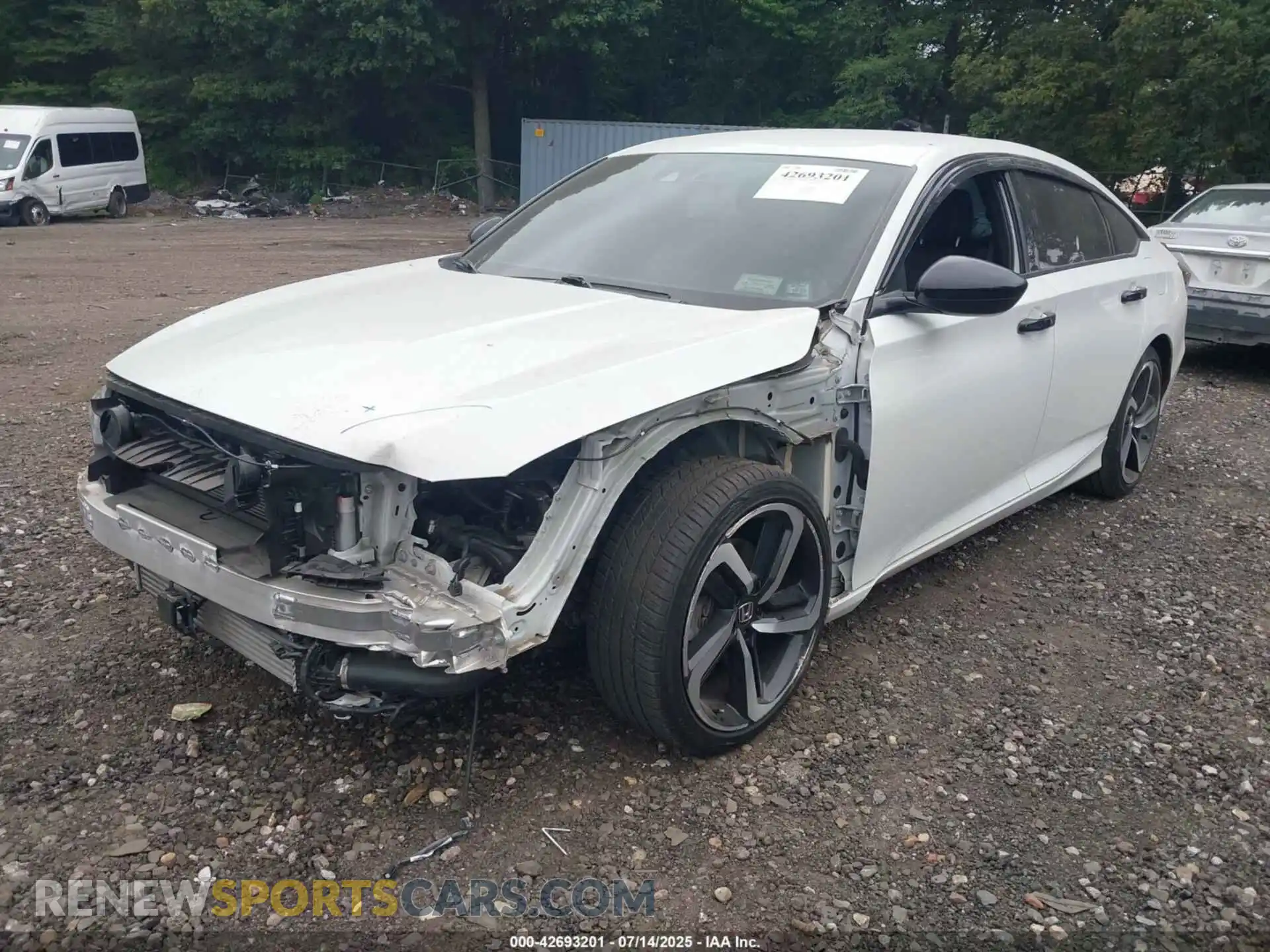 2 Photograph of a damaged car 1HGCV1F32MA106179 HONDA ACCORD 2021