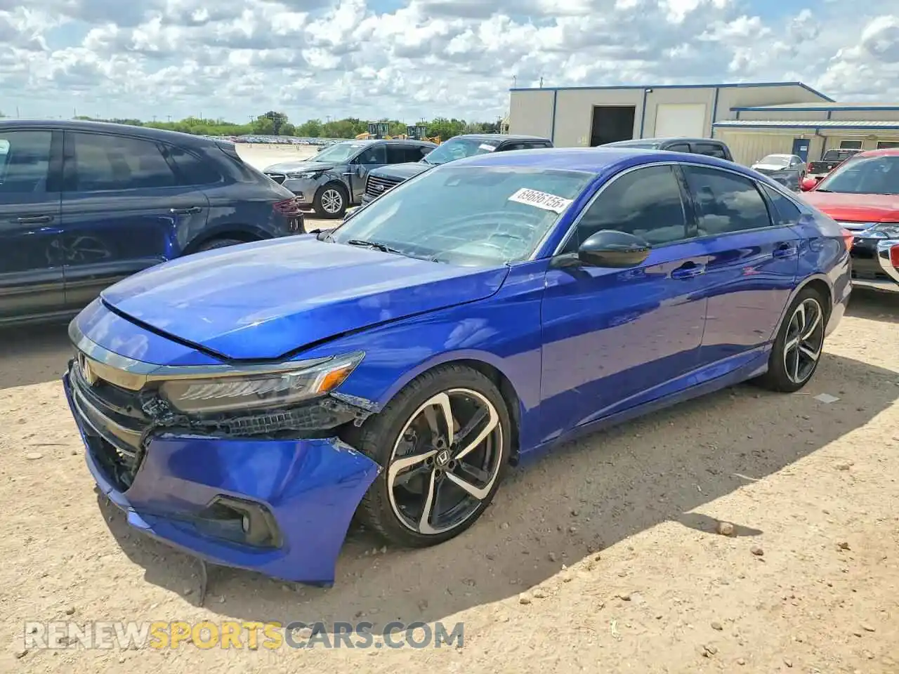 1 Photograph of a damaged car 1HGCV1F32MA118686 HONDA ACCORD 2021