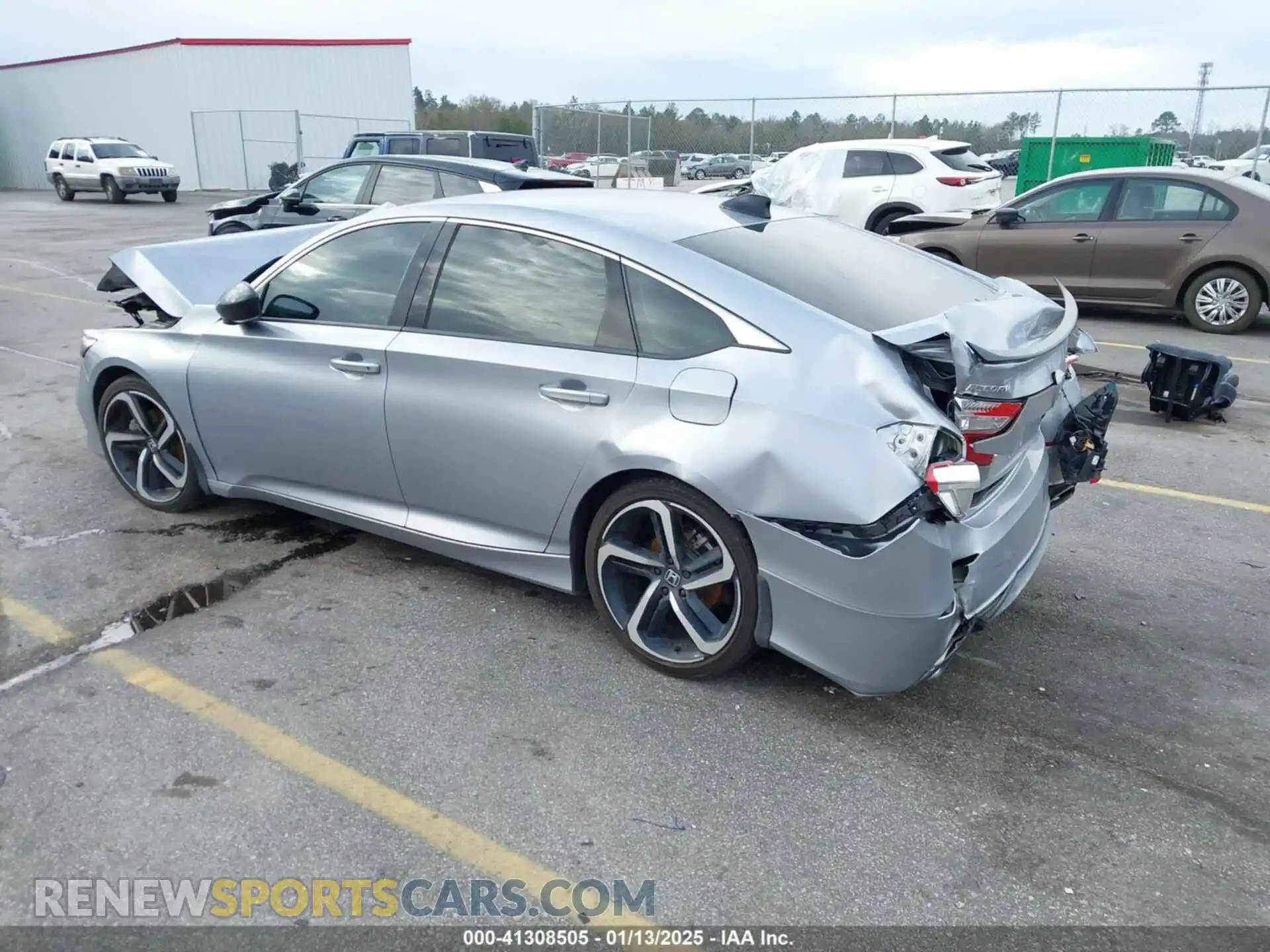 3 Photograph of a damaged car 1HGCV1F32MA124519 HONDA ACCORD 2021