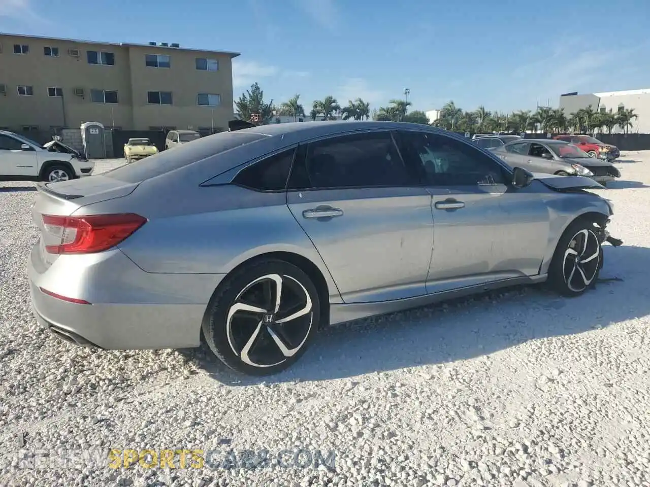 3 Photograph of a damaged car 1HGCV1F33MA013090 HONDA ACCORD 2021