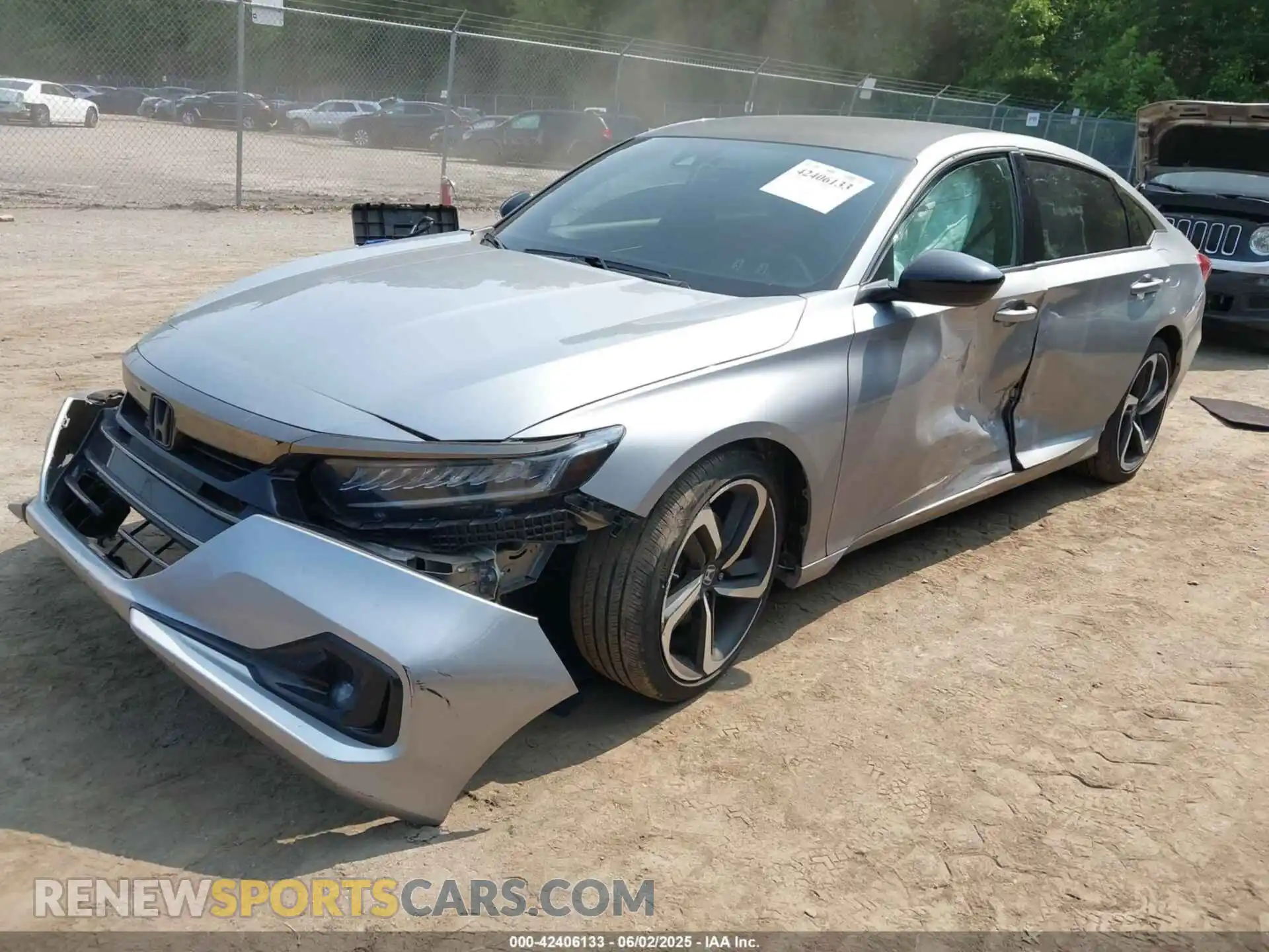 2 Photograph of a damaged car 1HGCV1F33MA047319 HONDA ACCORD 2021