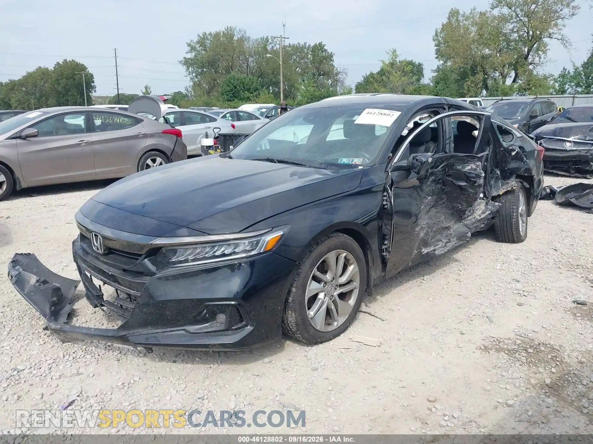 2 Фотография поврежденного автомобиля 1HGCV1F33MA070535 HONDA ACCORD 2021