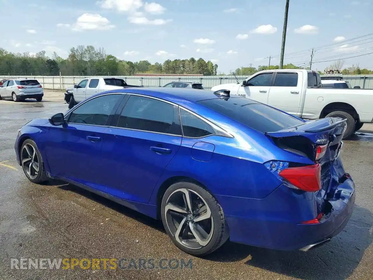 2 Photograph of a damaged car 1HGCV1F33MA075203 HONDA ACCORD 2021