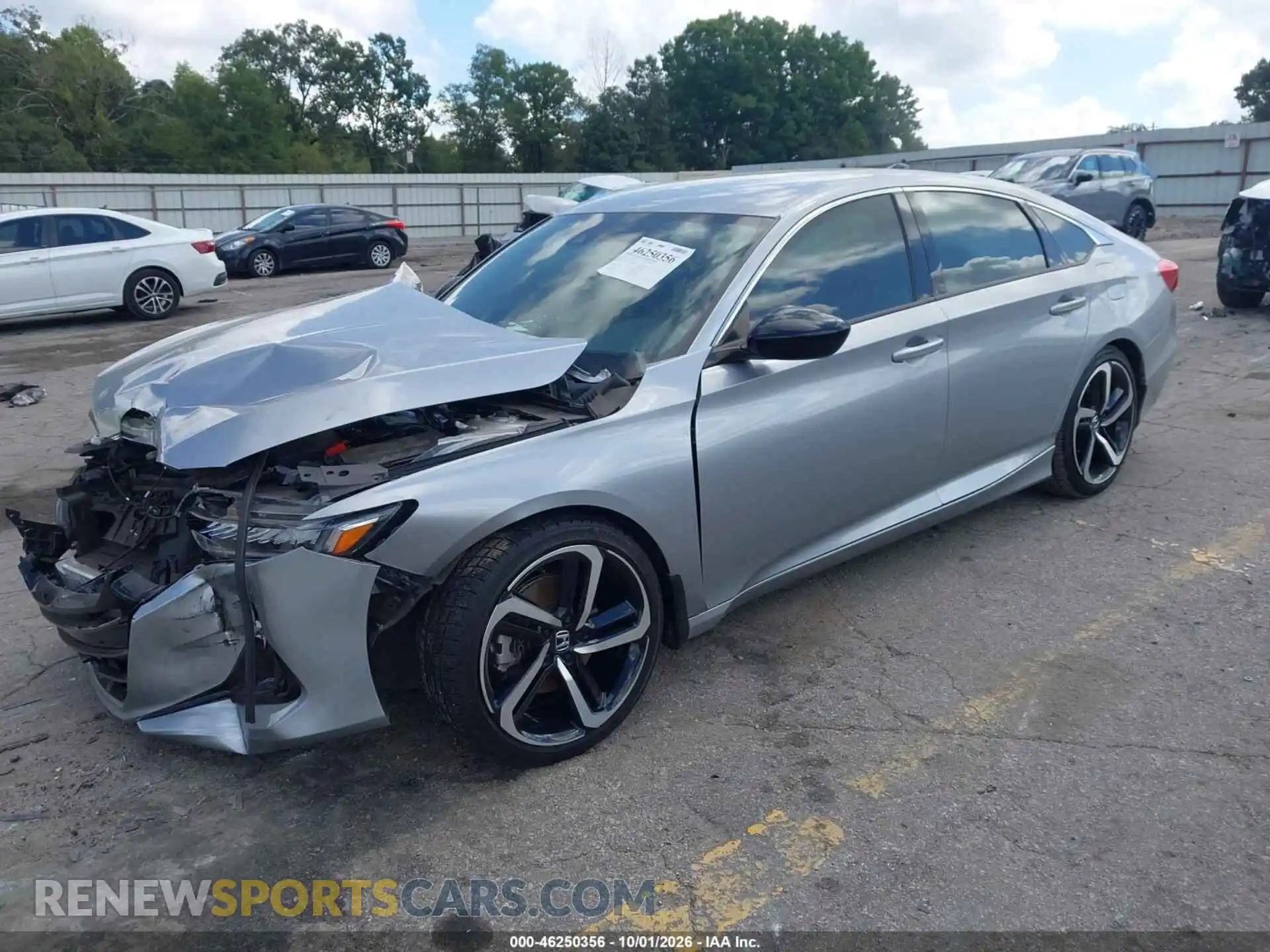 2 Фотография поврежденного автомобиля 1HGCV1F33MA079249 HONDA ACCORD 2021