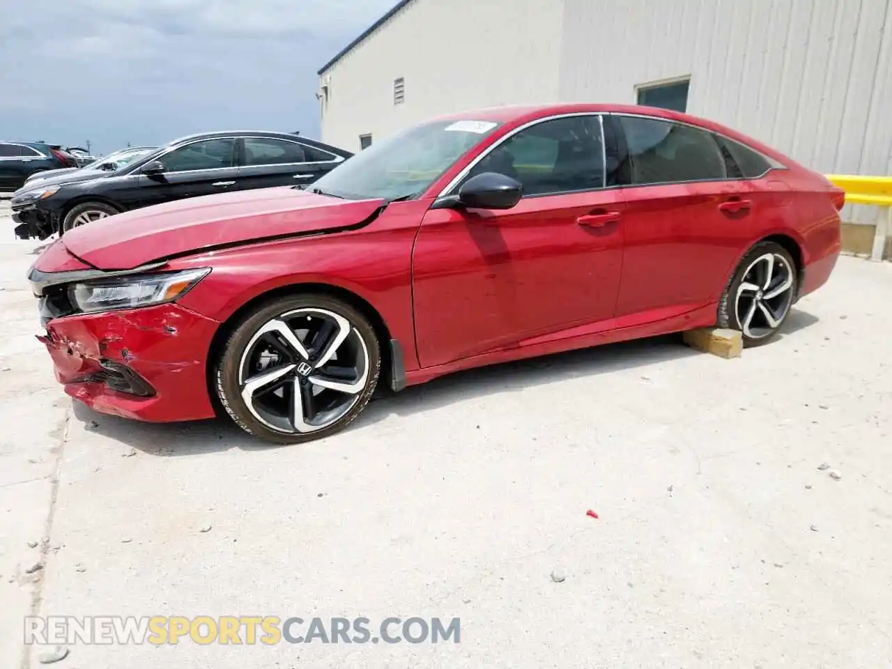 1 Photograph of a damaged car 1HGCV1F33MA082068 HONDA ACCORD 2021