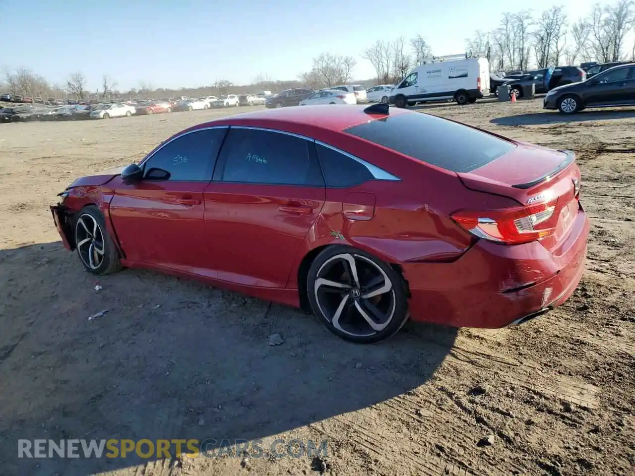 2 fotografías del automóvil dañado 1HGCV1F33MA082409 HONDA ACCORD 2021