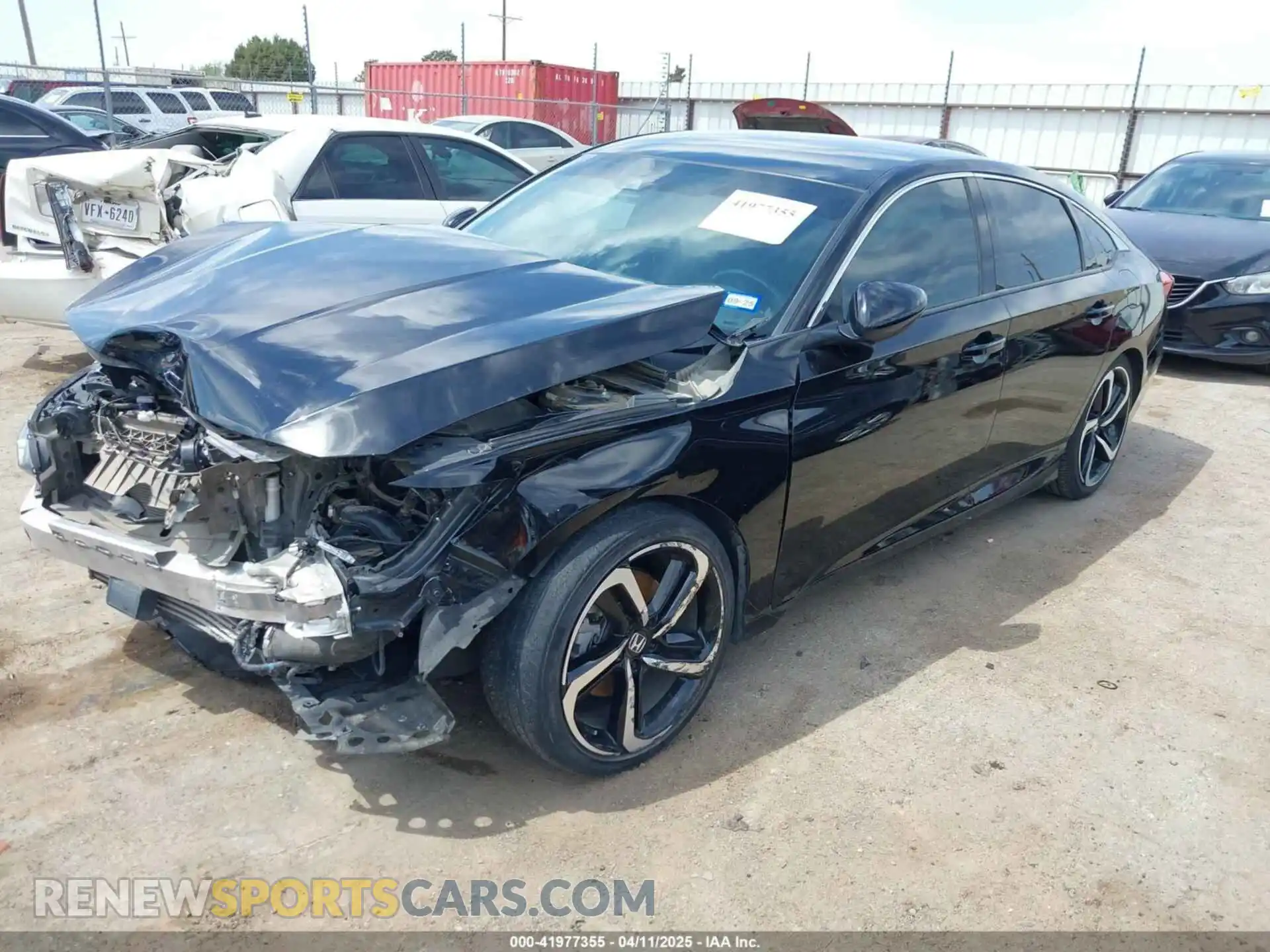 2 fotografías del automóvil dañado 1HGCV1F33MA110466 HONDA ACCORD 2021