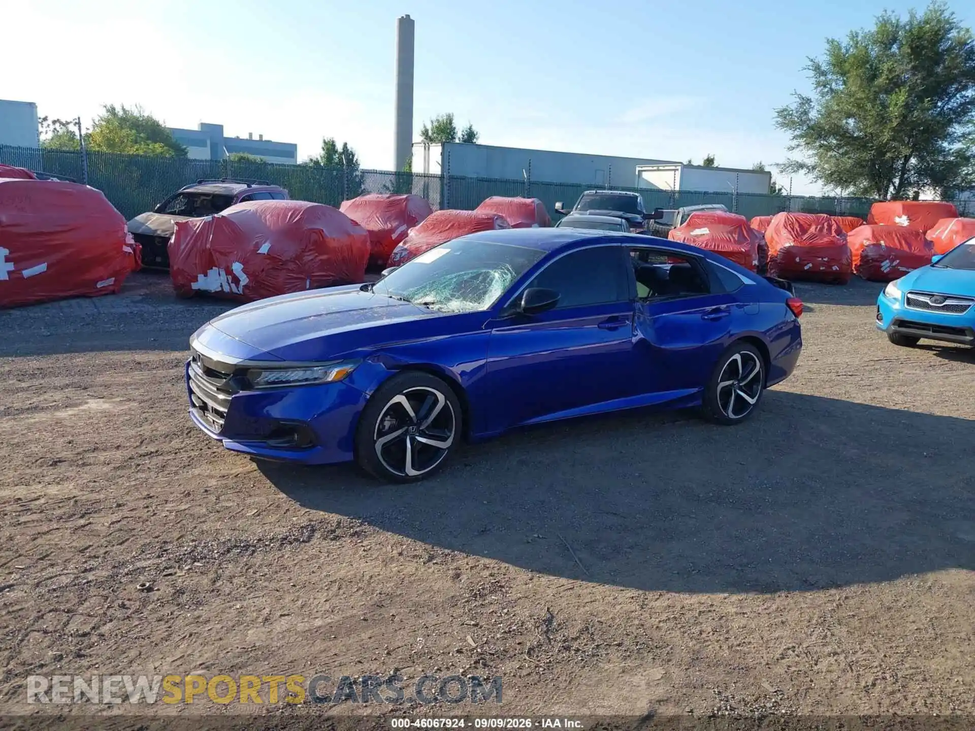 2 Photograph of a damaged car 1HGCV1F34MA006679 HONDA ACCORD 2021