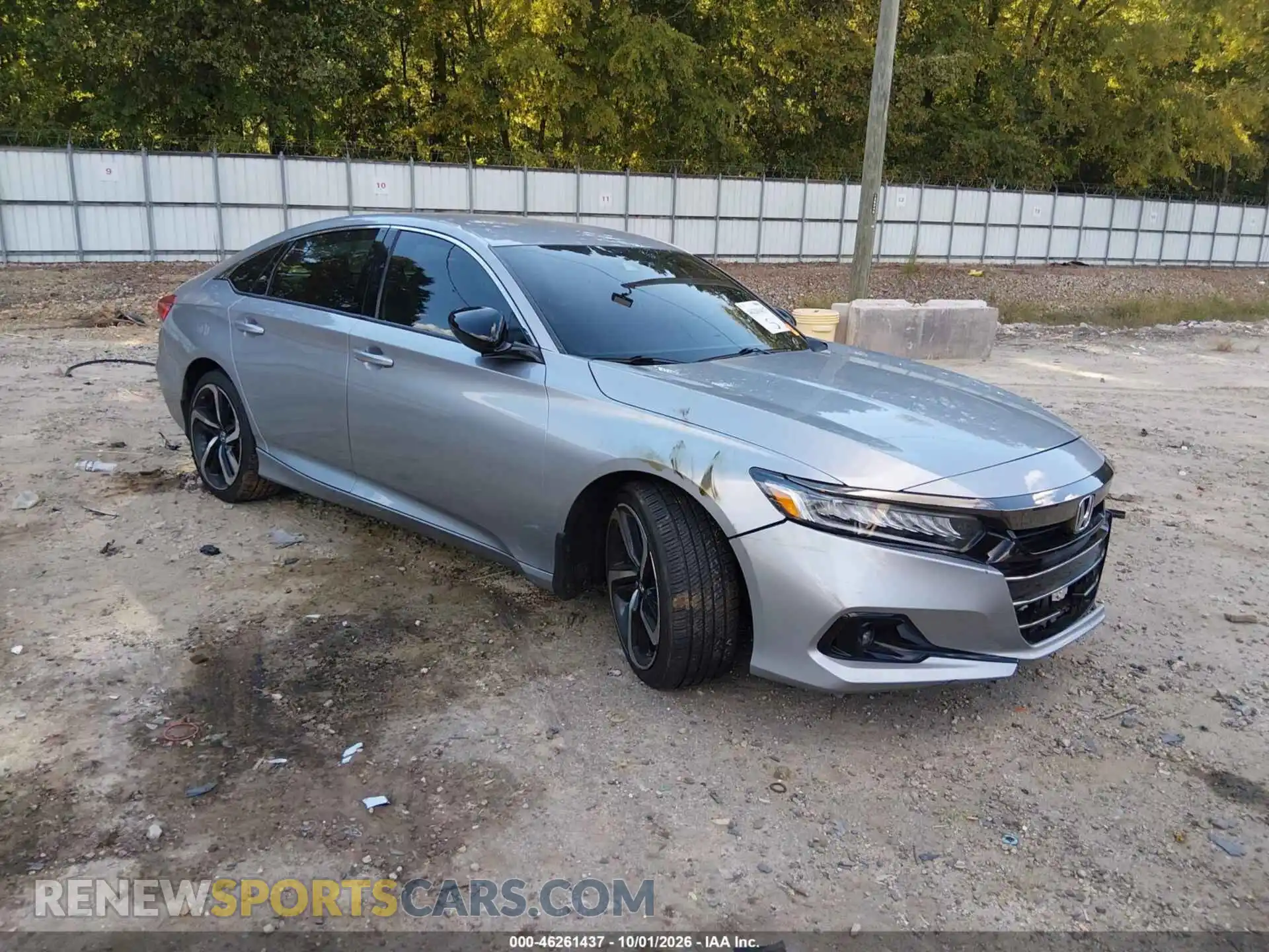 1 Фотография поврежденного автомобиля 1HGCV1F34MA007783 HONDA ACCORD 2021
